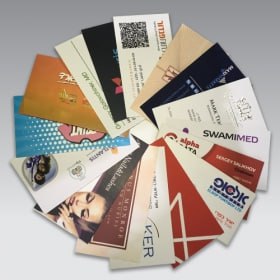 Образцы визиток